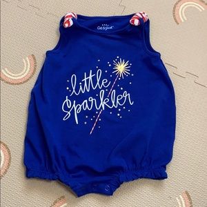Fourth July Romper